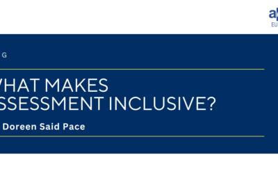 What makes assessment inclusive?