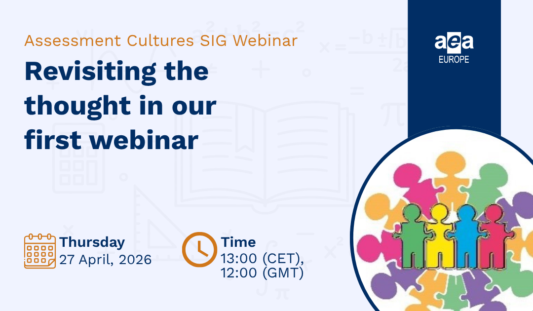 Assessment Cultures SIG Webinar