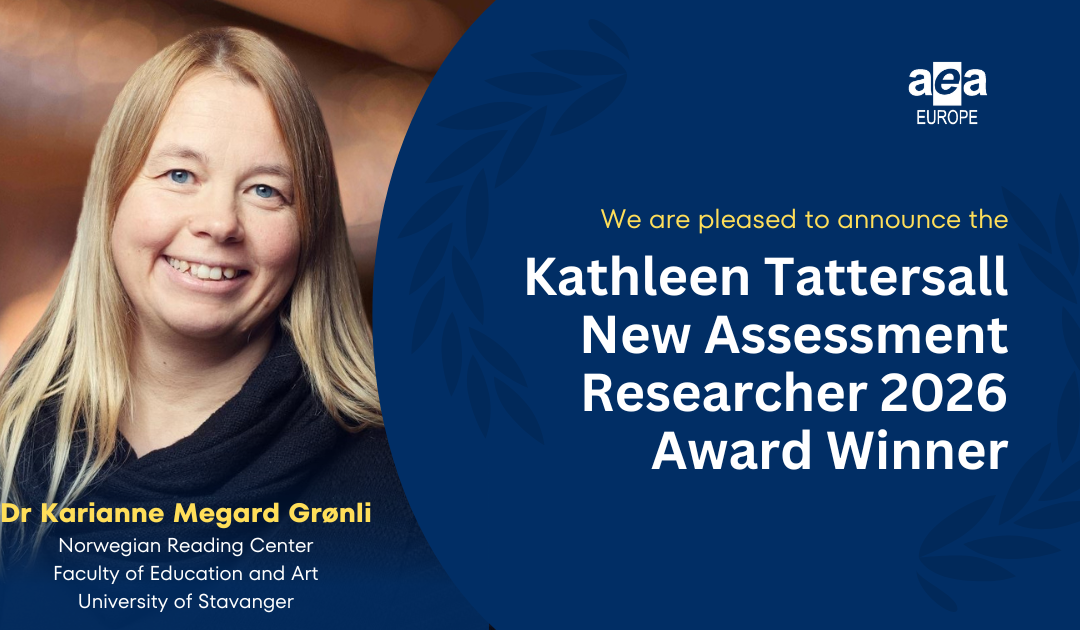 The Kathleen Tattersall New Assessment Researcher Award 2026 Winner