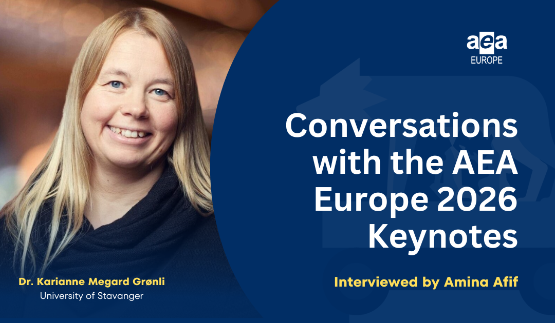 Conversations with the AEA Europe 2026 Keynotes: Dr. Karianne Grønli