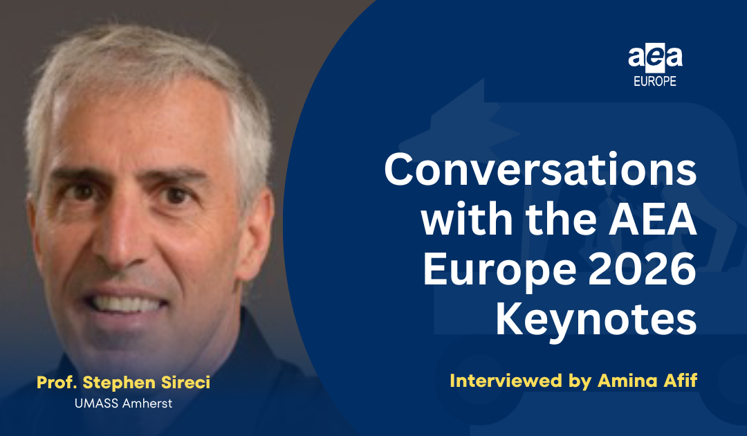 Conversations with the AEA Europe 2026 Keynotes: Prof. Stephen Sireci
